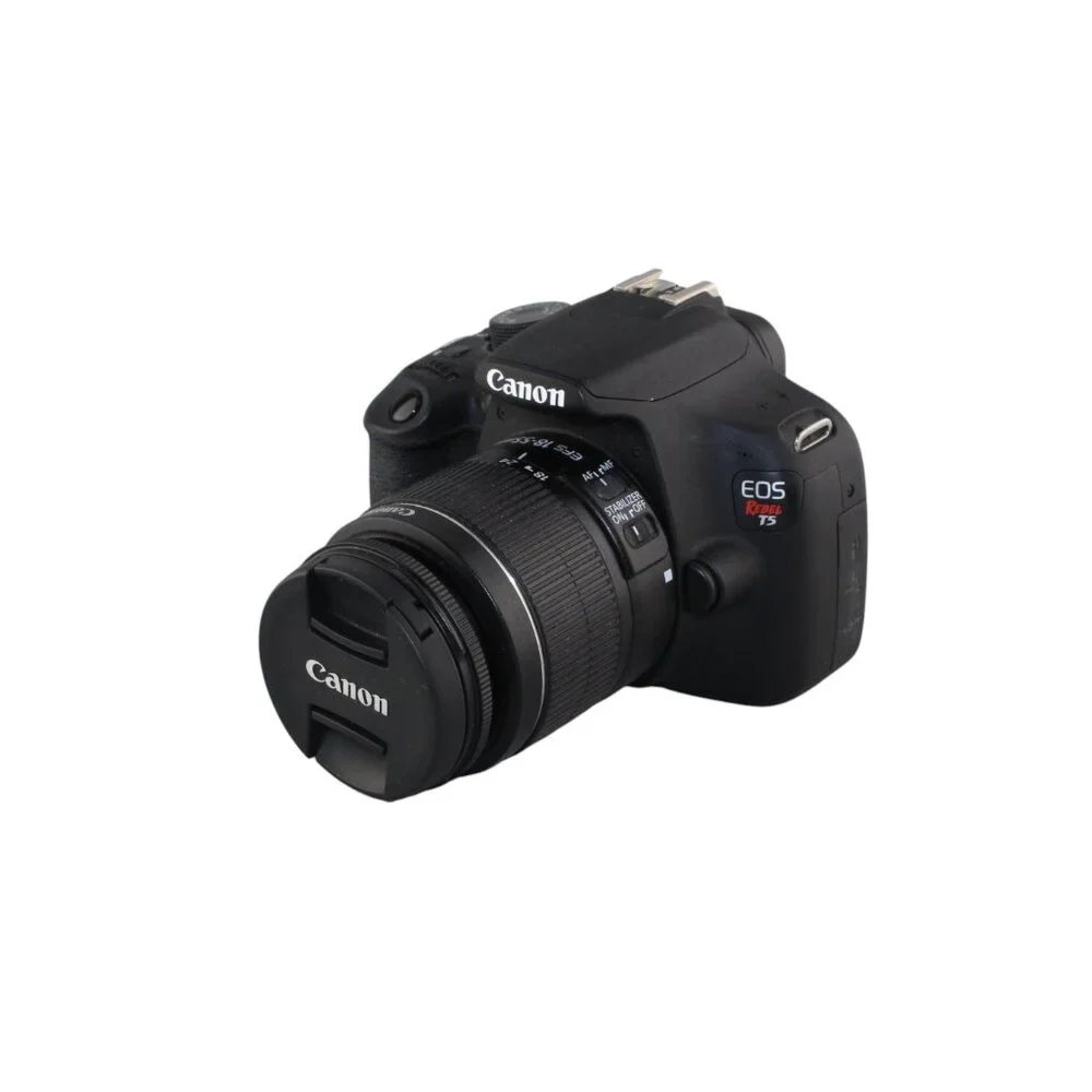 Canon EOS Rebel T5 DSLR Camera w/ 18-55mm Lens FOR PARTS Not Working